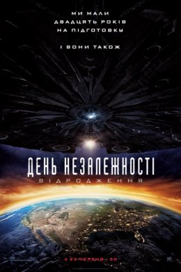 Постер День незалежності 2: Відродження