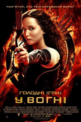 Постер Голодні ігри: У вогні