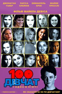 Постер 100 дівчат і одна в ліфті