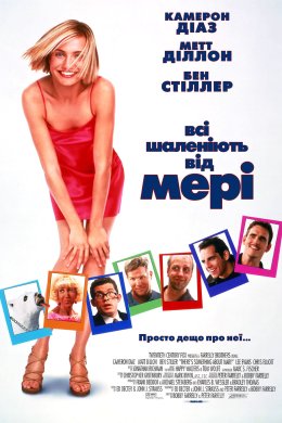 Постер Всі шаленіють від Мері / Всі в захваті від Мері