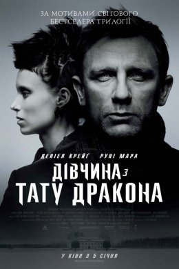 Постер Дівчина з тату дракона
